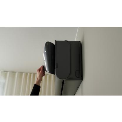 ELL Front luft-til-luft varmepumpe, 12 kW, dark/black, 110 m²