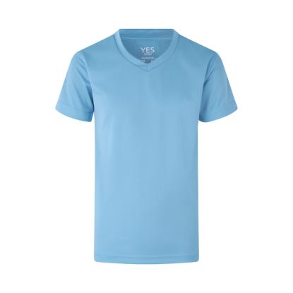 ID 42030 YES Active T-shirt, børn, cyan