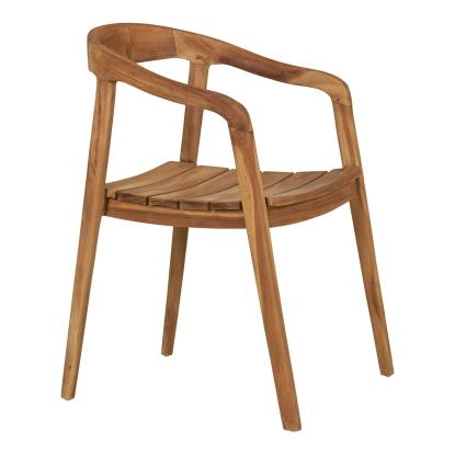 Otero spisebordsstol, teak, natur, 54 x 55 x 76 cm