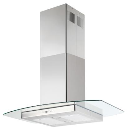 Silverline SL4240 Diamond Ada frithængende emhætte, rustfri, 90 cm