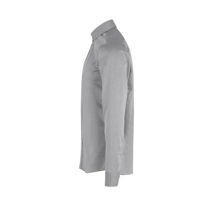 Seven Seas SS30 Fine Twill skjorte, slim, silver grey
