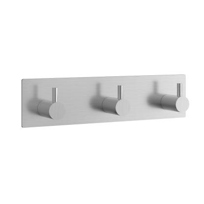 House Rio knage med 3 kroge, mat krom, 180 x 45 x 32 mm