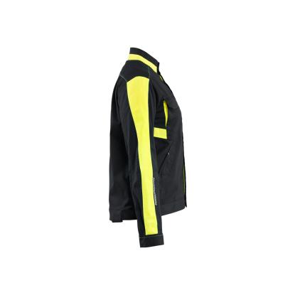 Blåkläder 4443 dame industrijakke stretch, sort/hi-vis gul