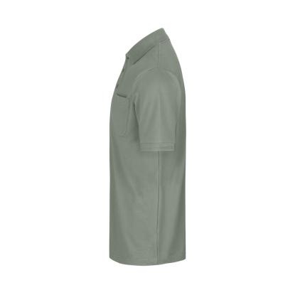 ID PRO Wear 0320 poloshirt med lomme, støvet grøn