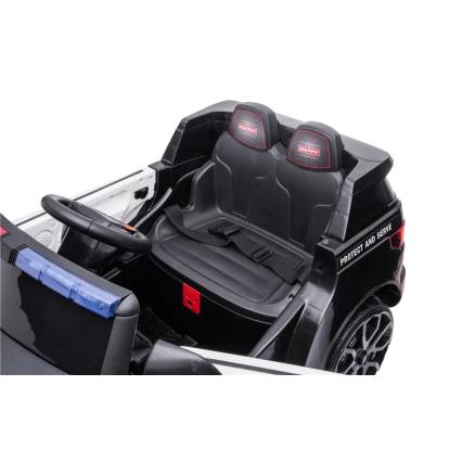 Azeno SUV politi, 4 x 12V, hvid/sort
