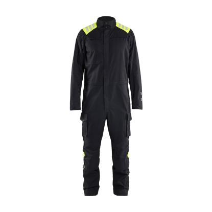 Blåkläder 6077 kedeldragt inherent, sort/hi-vis gul