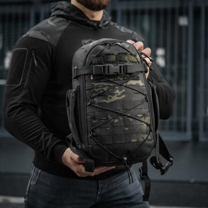M-TAC Sturm Elite rygsæk med ergonomiske stropper, multicam/sort - 15 liter