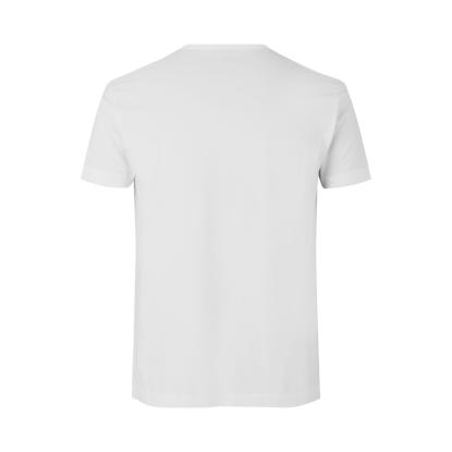 ID T-TIME® 0514 T-shirt med v-hals, hvid