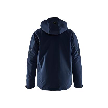 Blåkläder 4484 letforet vinterjakke 4-vejs stretch, mørk marineblå/sort