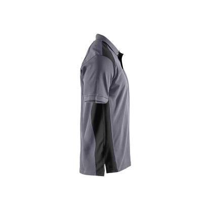 Blåkläder 3324 poloshirt, mellemgrå/sort