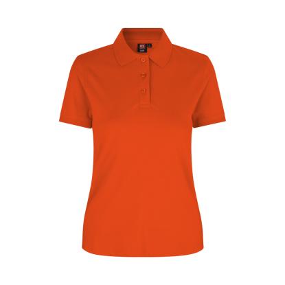 ID 0527 poloshirt med stretch, dame, orange