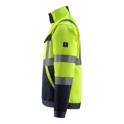 MASCOT SAFE LIGHT Forster arbejdsjakke, hi-vis gul/mørk marine