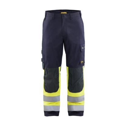 Blåkläder 1488 multinorm buks inherent, marineblå/hi-vis gul