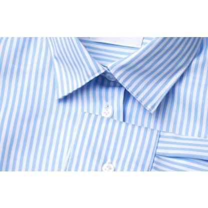 Seven Seas S780 Fine Twill Cadet skjorte, modern, dame, lys blå
