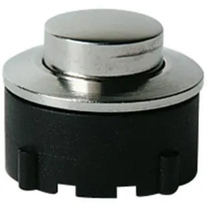 Honeywell D6202 trykknap til dørklokke, krom