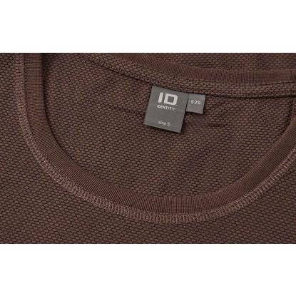ID 0529 T-shirt, lyocell, dame, mocca