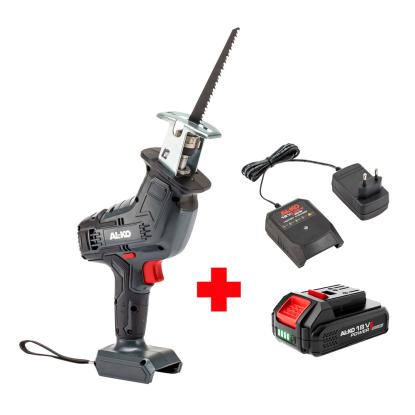 AL-KO PSD 1815 Comfort bajonetsav med 2 Ah, 18 V batteri og lader
