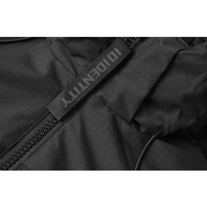 ID 0843 Hooded vinterjakke, dame, sort