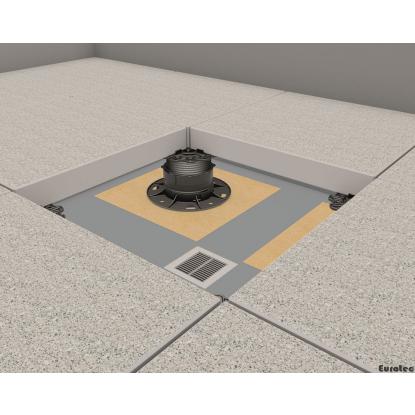 Eurotec tagbeskyttelseskork, 200 x 200 x 3 mm - 10 stk.