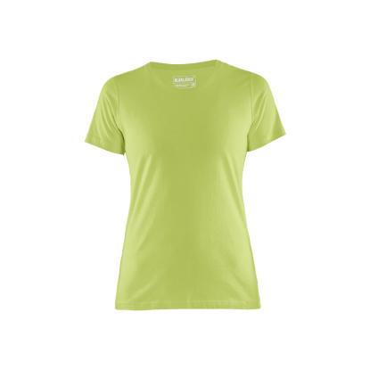 Blåkläder 3334 dame t-shirt, limegrøn