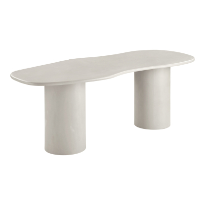 Maranola spisebord i cement look, beige