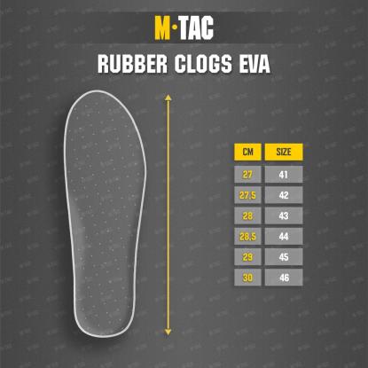 M-TAC clogs, olive
