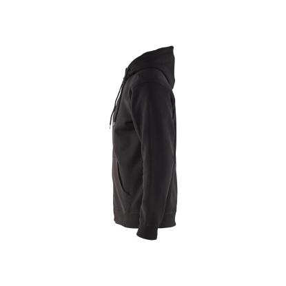 Blåkläder 3366 hættetrøje full zip, sort