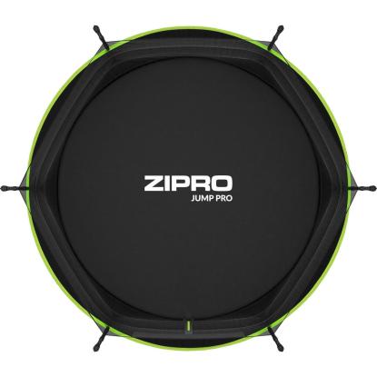 Zipro Jump Pro trampolin med net, grøn, Ø140 cm
