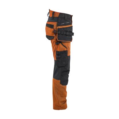 Blåkläder 7170 striker dame håndværkerbuks med stretch, rust/sort 
