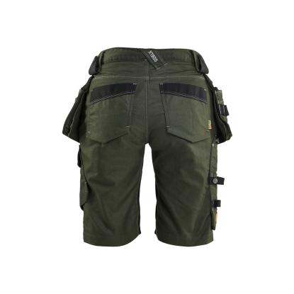 Blåkläder 7992 dame håndværker shorts stretch x1900, skovgrøn/sort