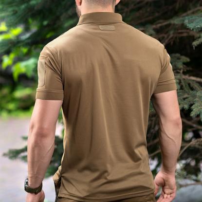 M-TAC Elite Tactical Coolmax poloshirt, coyote