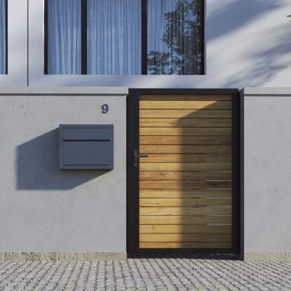 Bravios Elegance postkasse, sort