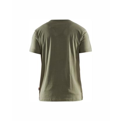 Blåkläder 3531 t-shirt 3D, efterårsgrøn