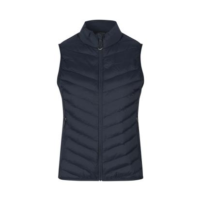 ID 0893 bodywarmer vest med stretch, dame, navy
