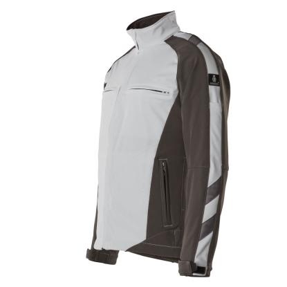 MASCOT UNIQUE Dresden softshell jakke, hvid/mørk antracit