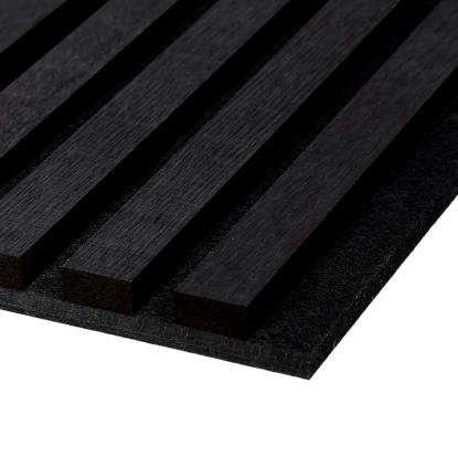 FibroTech PROFF akustikpanel, 605 x 3000 mm, black oak