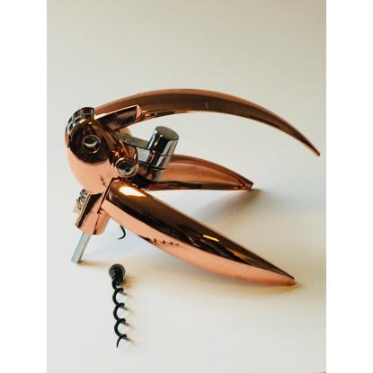Steel-Function Rabbit proptrækker, rustfrit stål, kobber finish