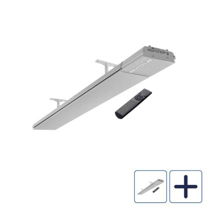 HEATSTRIP Elegance el terrassevarmer med fjernbetjening og appstyring, hvid