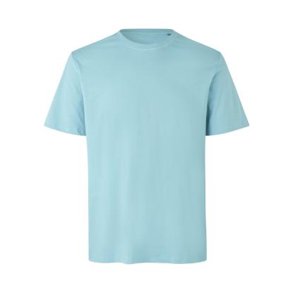 ID 0552 T-shirt, økologisk, støvet aqua