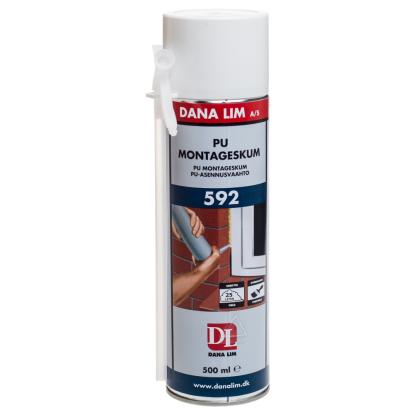 Dana Lim PU montageskum 592 i spraydåse - 500 ml