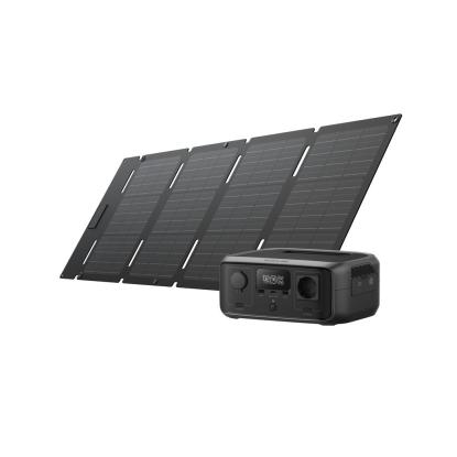 EcoFlow bærbart solcellepanel, 45 W