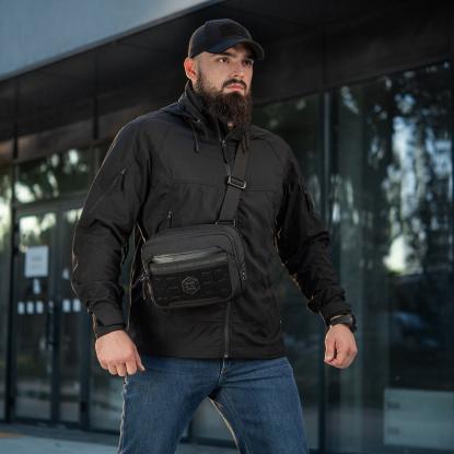 M-TAC Elite EDC skuldertaske, sort