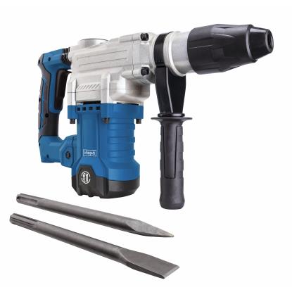 Scheppach DH16000MAX kombi hammer med 2 mejsler, 1600W