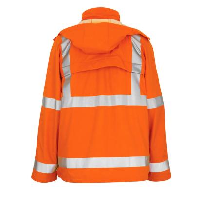 MASCOT SAFE AQUA Feldbach regnjakke, hi-vis orange