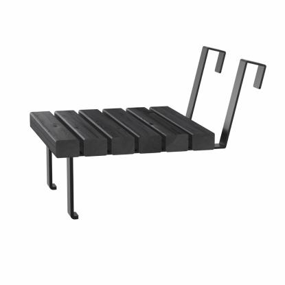 PLUS Relax hængebord, sort, 40 cm