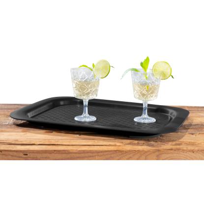 WENKO Kitchen XL skridsikker serveringsbakke, 45,5 x 33 cm