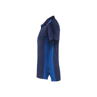Blåkläder 3390 dame poloshirt, marineblå/koboltblå