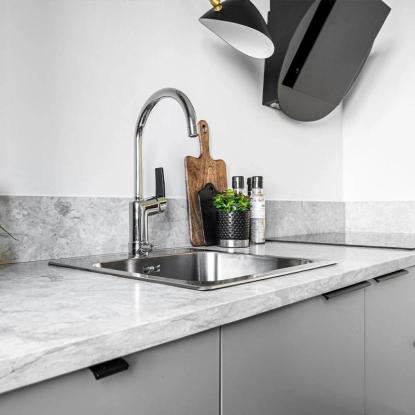 Beslag Design Edge Straight profilgreb, 40 mm, børstet sort
