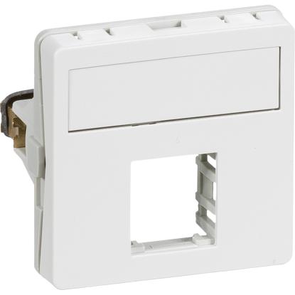 Lauritz Knudsen FUGA dataudtag til 1 x Actassi, RJ45, 1 modul, hvid