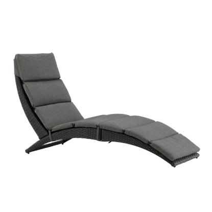 Venture Design Archie liggestol med hynde, sort